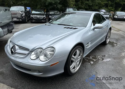 2003 Mercedes-Benz Sl 500 from USA, damaged, VIN WDBSK75F43F045337